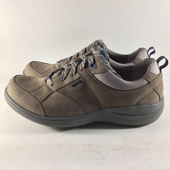 Aravon Rev Stridarc womens suede leather waterproof shoes brown size 9 B - Picture 3 of 8